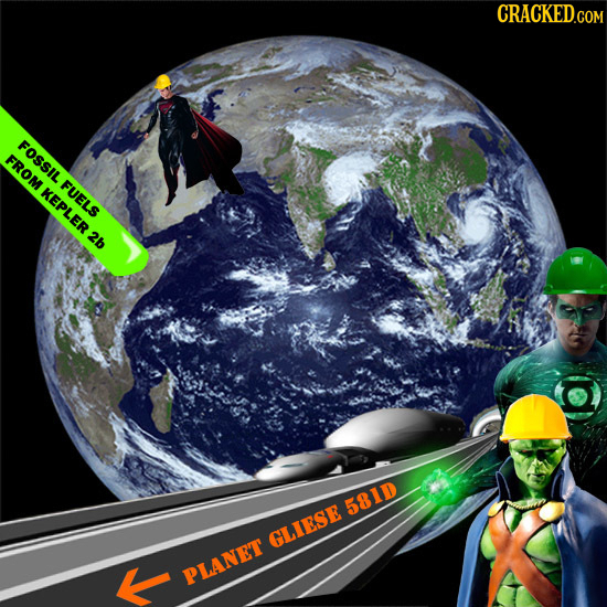 FOSSIL FUELS FROM KEPL ER 2b D 581D GLIESE K PLANET