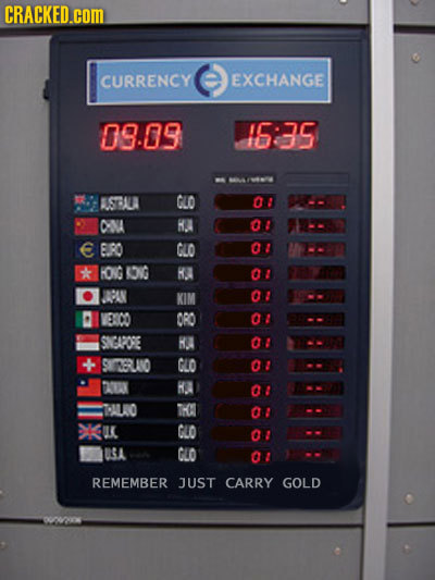 CRACKED.COM CURRENCY EXCHANGE 03.09 1635 ASBALR GLO 02 CONA H.A 02 E EURO 02 KONG ONG HA AN 02 VERCO ORO 02 SIGAPOSE SUTERLANO 0 FEOPV 02 PMRO L 02 SA