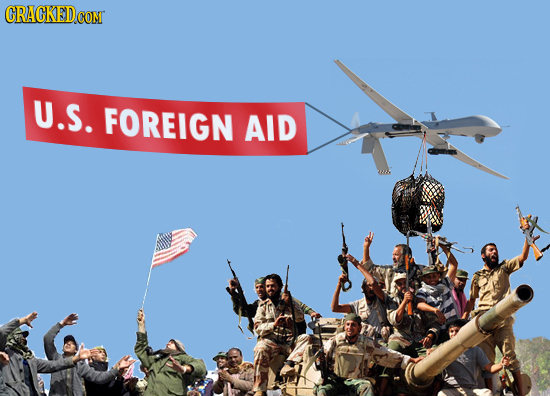 CRAGKED.GON U.S. FOREIGN AID
