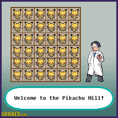 HIE CHC Welcome to the Pikachu Mill: CRACKED COM