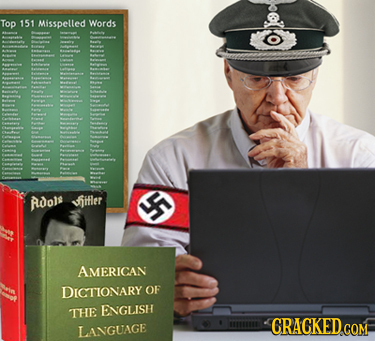 Top 151 Misspelled Words Adoh ufjifler SR AMERICAN DICTIONARY OF THE ENGLISH CRACKED CON LANGUAGE