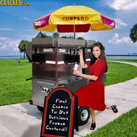 CRAGKED COM CUSTARD CUSTED Final Chance To Get Delicious Froren Custard!!