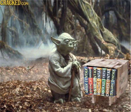 CRACKED.COM GERMA NTAX NTAX SYNTAX SYNTAX of SYNTAX SYNTAX GREEK SYNTAX 1BA- ENGLISHO SANSKRIT CHINESE ITALIAN