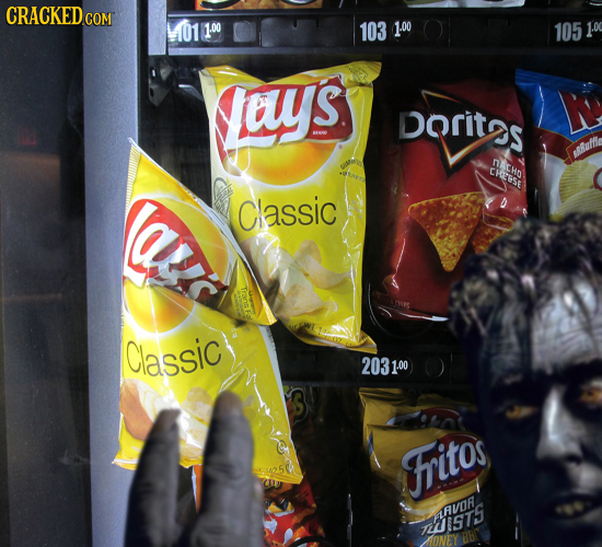 CRACKED COM M01 1.00 103 1.00 105 ays Doritas RRuh CHEeSE CHo Classic Classic 2031.00 Fitos AVOR nhSt5 BBD