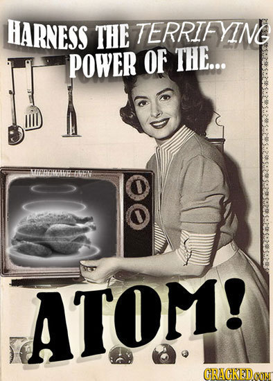 HARNESS THE TERRTFYING POWER OF THE... D ATOM! GRACKEDOO