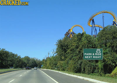 CRACKED CON PARK & RIDE NEXT RICHT