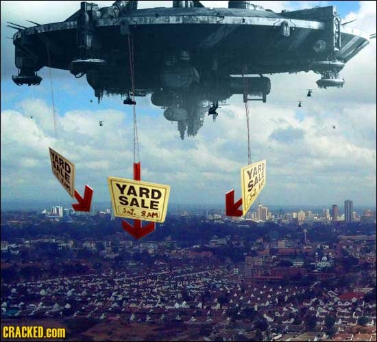 YARD YARD sALe SALE sa. 8AM CRACKED.COM