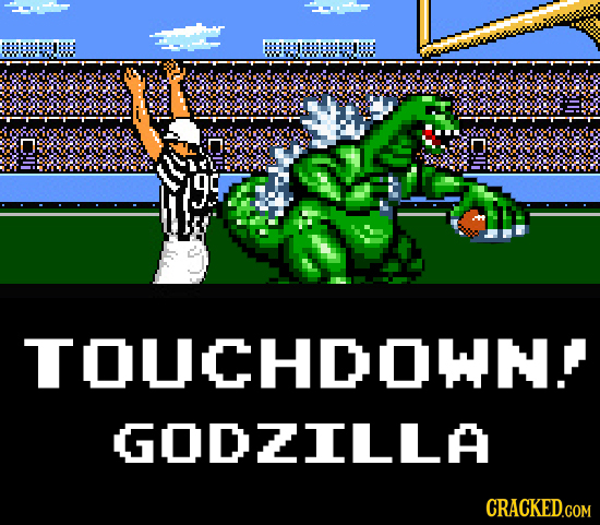 TOUCHOOWN GODILLA