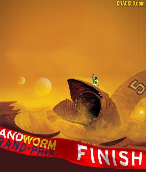 CRACKED.cOM L5 ANOWORM ANDPRIX FINISH