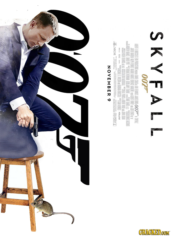 SKYFALL MGM H 10E BAIPL EFIB NOVEMBER 007 RA REVNS oo7T *Skytaf CRACKEDCON