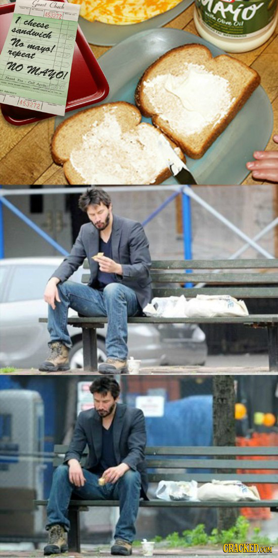 Guest Chek AYO 4532727 1 cheese Osw os sandwich No mayo/ repeat no Mayol 14532721