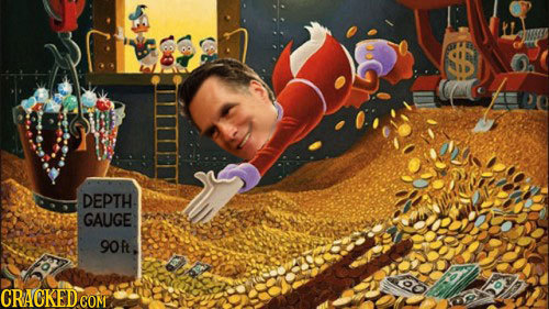 $ DEPTH GAUGE 90 ft CRACKED