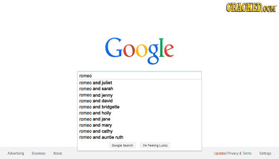 CRACKED.OOM Google fomeo rome and juliet romeo and sarah romeo and jenny romeo and david romeo and bridgette romeo and holly romeo and jane romeo and