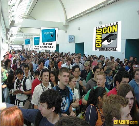 oon DIEGO CON TROLAN 21. 33 MAYBE SOMEDAY. w CRACKED.cOM