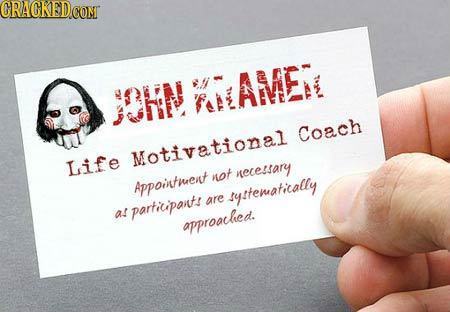 CRAGKED CONT JOHNHNAMEN AME ff Coach Motivational Life not ecessary Appoinstuent tystenatirally are as participonts approoched