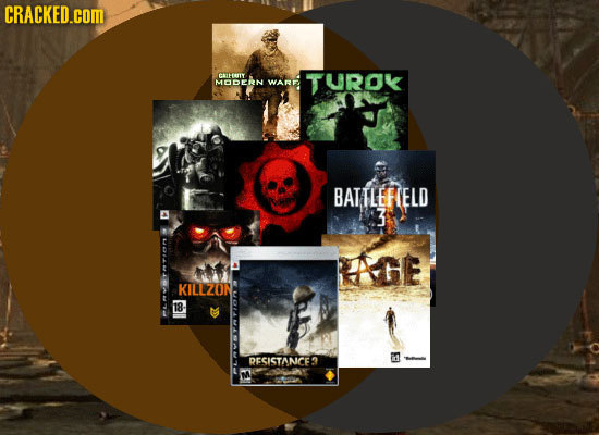CRACKED.cOM CALHERLY TUROK MODERN WARF BATTLEFRELD 3 AGE KILLZON 18- RESISTANCF3 M H