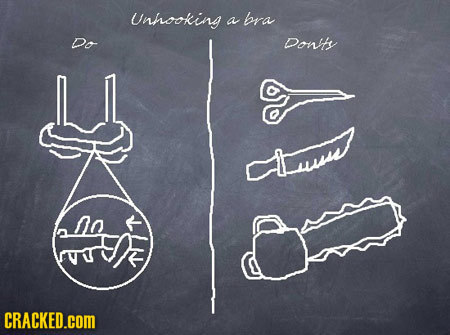 Unhooking bra a Do Don'ty Lu on VDe CRACKED.cOM