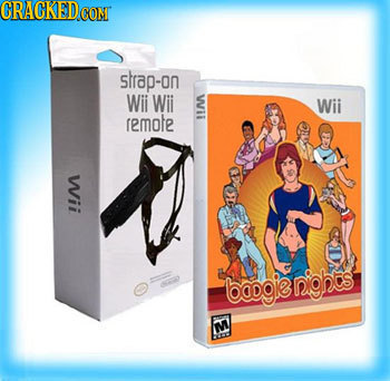 CRAGKED CON strap-on Wii Wii Wii remote Wii bovglenighs M