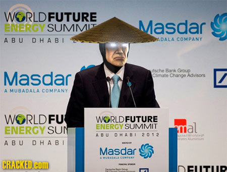 ORLD OFUTURE ENERGY SUMMIT Masdar A BU D H ABI DALA COMPANY Masdar utsche Bank Group Climate Change Advisors A MUBADALA COMPANY WORLDFU NORLDFUTURE EN