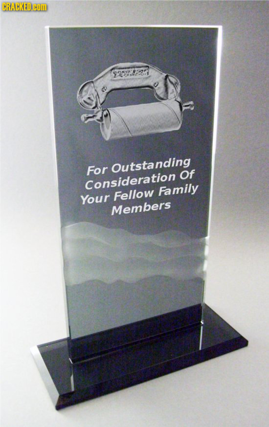 15 Sarcastic Awards For Everyday Life