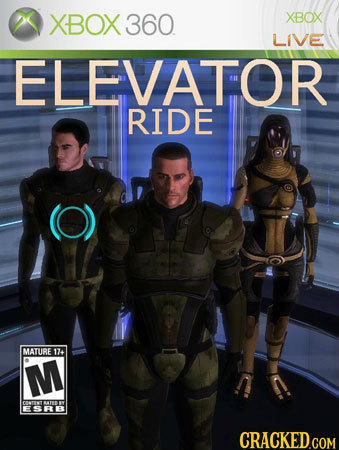 XBOX 360 XBOX LIVE ELEVATOR RIDE MATURE 174 M ECRB
