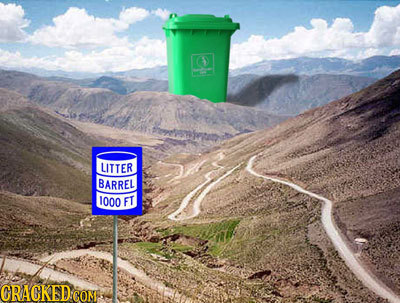 LITTER BARREL 1000 FT ORACKEDCONF