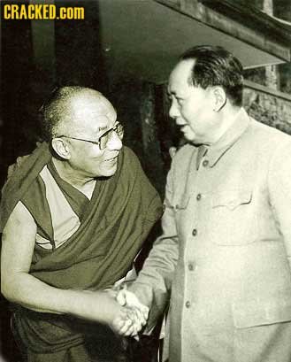 Great Figures Caught With Their Pants Down