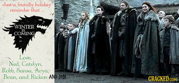 If Holiday Cards Were Allowed to Kick Ass