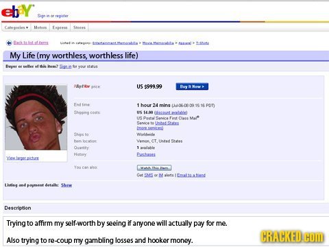 If Everyone on eBay Was Forced to be Honest