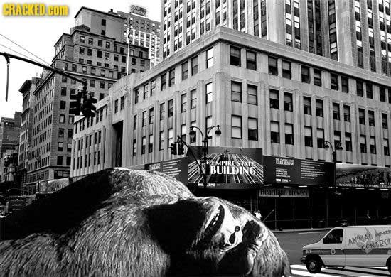 CRACKED HOM FEEFA JEEEREEE E ETMPIRE TATE IE BUILDING ANIAAD CONTRO