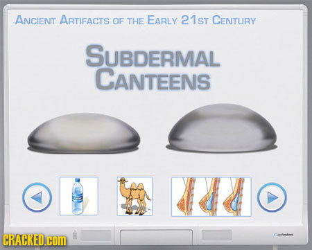 ANCIENT ARTIFACTS OF THE EARLY 21ST CENTURY SUBDERMAL CANTEENS I4O CRACKED.com