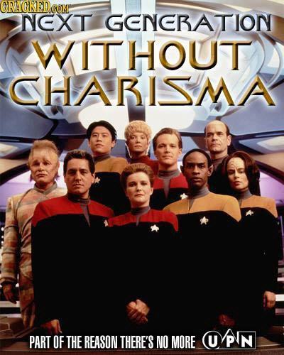 CRAGKED CON NCXT GENCBATION WITHOUT CHABISAA PART OF THE REASON THERE'S NO MORE UpN