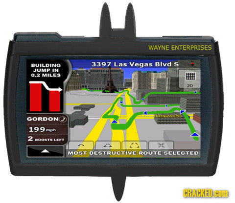 WAYNE ENTERPRISES 3397 BUILDING Las Vegas Blvd S UMD IN 0.2 MILES 2D EMACOAVE GORDON 199 mph 2 BOOSTS LEY 2 MOST DESTRUCTIVE ROUTE SELECTED CRACKED.HO