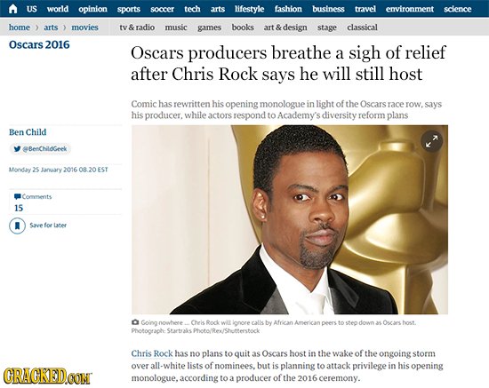 US world opinion sports soccer tech arts Hfestyle fashion business travel environment science home arts movies tv & radio music games books art & desi