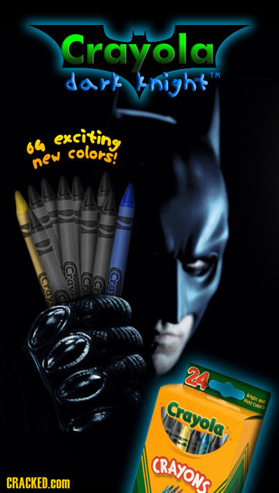 Crayola dark night exciking 64 ug colors new Crav Cra 24 eriea ICrayola Wtuere: CRAYONS CRACKED.COM