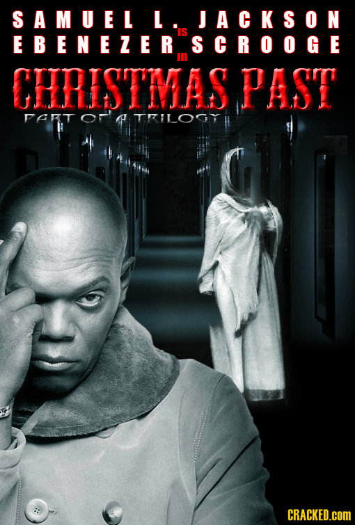 SAMUEL L JACKSON IS EBENEZER SCROOGE CERISTMAS PAST RT A TLOCY CRACKED.cOM