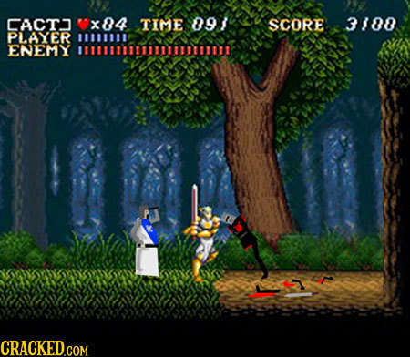 CACT X24 TIME 091 SCORE 3108 PLAYER 1111111 ENEMY mm11111111111111 CRACKEDGOM