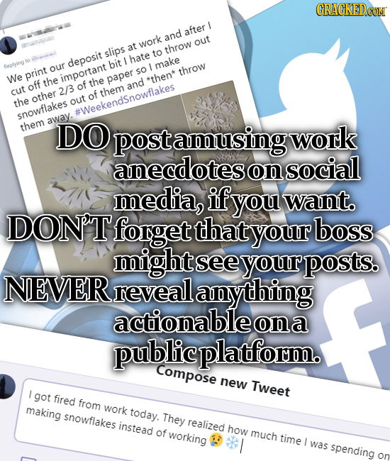 CRACKEDCON I after and work out at slips throw to TA deposit hate bit I Replying our I make print SO throw We important the paper *then* off of the an