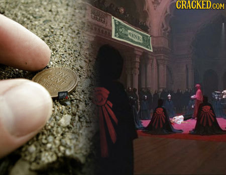 CRACKED 0 O ONE CENT eru GS