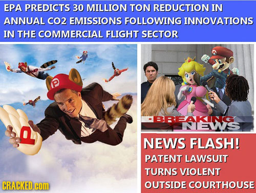 EPA PREDICTS 30 MILLION TON REDUCTION IN ANNUAL CO2 EMISSIONS FOLLOWING INNOVATIONS IN THE COMMERCIAL FLIGHT SECTOR BREAKIING NIEWNS NEWS FLASH! P PAT
