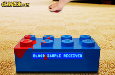 CRACKEDE coN 120 BLOOD SAMPLE RECEIVED