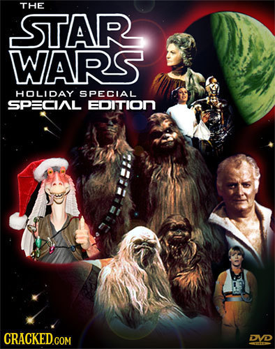 THE STAR WARS HOLIDAY SPECIAL SPECIAL EDITION CEE CRACKED.COM DVD 
