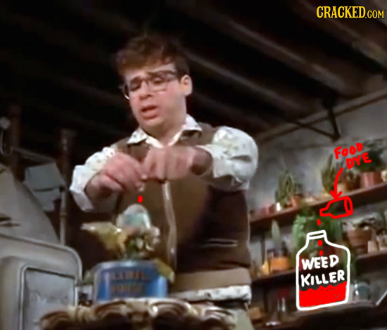 FOoD DYE WEED KILLER