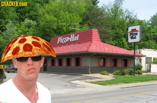 CRACKED.COM Piza PiHat Hat
