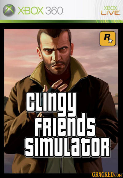 XBOX 360 XBOX LIVE R cLingy FRIENDS SIMULAGOR