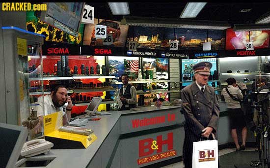 Great Figures Caught With Their Pants Down