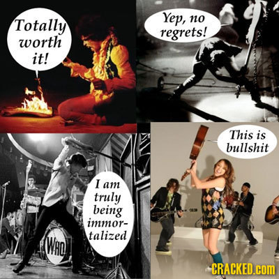 Yep, Totally no regrets! worth it! This is bullshit I am truly being immor- talized WAD CRACKED.COM