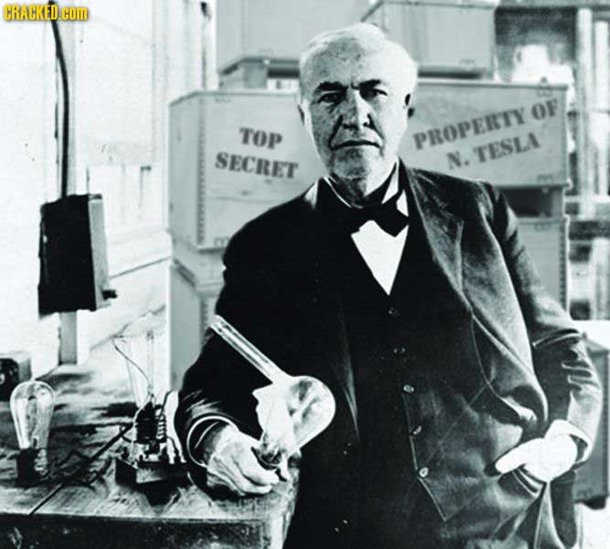 CRAKED COB OF TOP PROPERTY SECRET TESLA N.