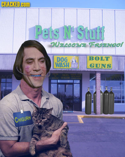 CRACKED.cOM Pets N Stuff 0CCO2E Frazagol DOG BOLT WASH GUNS CHIGURH