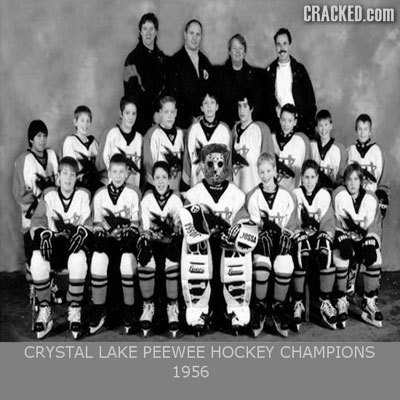 CRACKED.COM CRYSTAL LAKE PEEWEE HOCKEY CHAMPIONS 1956